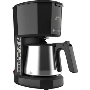 Cafeteira Cadence Urban Pop Inox Estilosa Semi Automatica Preto 127v