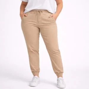 Calça Jeans/sarja Feminina Jogger Plus Size G1 G2 G3 G4