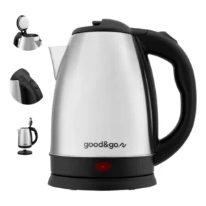 Chaleira Elétrica 127v Em Inox De 1,8 Litros 1200w Goodgo I Inox 220