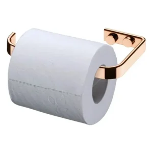 Suporte Para Papel Higiênico De Parede Rosé Gold Future