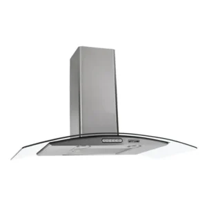 Cvc Slim Fogatti Extractor/Purificador Parede Vidro Curvo 90cm Cor Inox