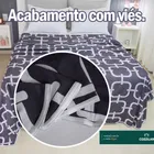 Lençol De Cobrir Casal 2,20x2,20 Malha 100% Algodão 140g Fio 24/1 Cardado Toque Macio Respirável Não Encolhe Não Dá Bolinha Viés Reforçado Cozzilar Modelo 3 - Imagem 3