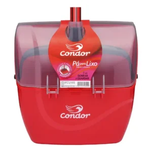 Pá De Lixo Articulada C/tampa Caçamba Dispenser Móvel Condor