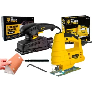Kit Serra Tico Tico 500w Elétrica Com Lixadeira Orbital 220v