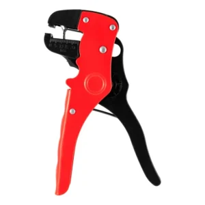 Alicate Descascador Fios Eda 3SS Preto Vermelho Autoajustável