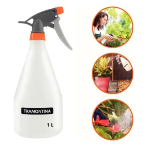Pulverizador Borrifador Manual 1l Tramontina Para Plantas Cor Branco
