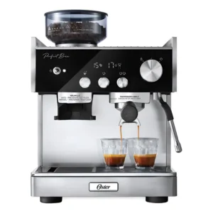 Cafeteira Maquina Espresso Oster Perfect Brew Máxima 110v Prateado 127v