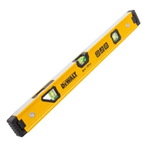 Nível De Alumínio 24'' Com 3 Bolhas E Base Magnética Dewalt