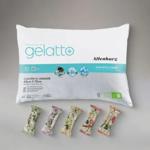 Travesseiro Gelatto Altenburg Refrescância E Maciez 48x70cm