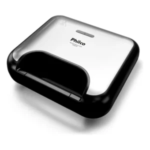 Sanduicheira E Grill Philco Inox 2 Em 1 Pgr27a 750w Cor Preto
