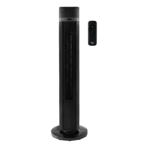 Ventilador Torre AIR SILENCE WAP Silencioso Oscilante com Controle Remoto 4 Velocidades e Desligamento Automático