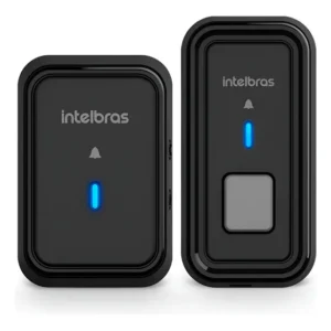 Campainha Eletrônica Sem Fio Cib 101 Intelbras Preto Bivolt Preto 127/220v