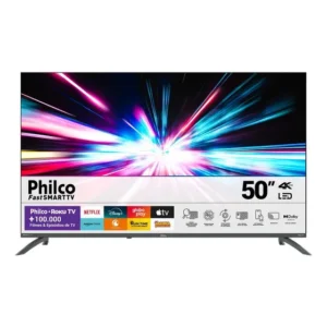 Smart TV 50” Philco PTV50VA4REGB Roku TV LED Dolby Audio