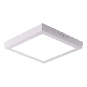 Elgin plafon painel quadrado sobrepor 24w branco frio 6500k estrutura branco-frio