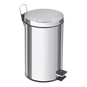 Lixeira Inox Pedal Brasil 20 Litros Tramontina 94538120 Cor Cinza