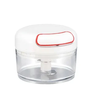 Mini Processador Manual Relet 500ml 3 Lâminas Inox Picador Alho