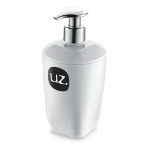 Porta Sabonete Líquido Premium De Plástico - Uz Cor Branco