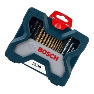 Kit De Acessorios Broca/bits X-line 30 Peças Com Maleta Bosc