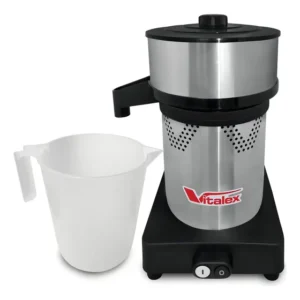 Extrator de Suco Inox Vitalex 350W Para Laranja e Limão 2L Industrial