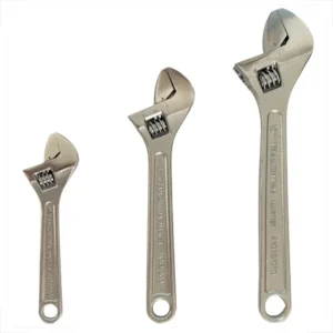 Kit Chave Inglesa Ajustável 6 8 10 Polegadas Tramontina Aço