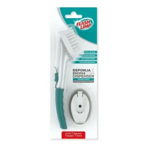 Escova Com Cabo Longo Com Dispenser Para Detergente Premium