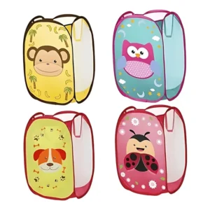 Cesto De Roupas Infantil Organizador Porta Treco Brinquedos