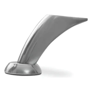 Pé De Alumínio Arqueado Bicama Para Estofados Sofá Cama Puff