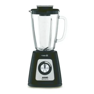 Liquidificador Arno Blendforce 1.25 L preto com jarra de vidro
