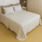 Lençol De Cobrir Queen 2,50x2,20 Malha 100% Algodão 140g Fio 24/1 Cardado Toque Macio Respirável Não Encolhe Não Dá Bolinha Viés Reforçado Cozzilar Modelo 1 - Imagem 11