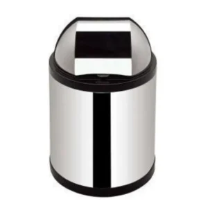 Lixeira Tampa Retratil Corpo Aço Inox 2,5 Lt