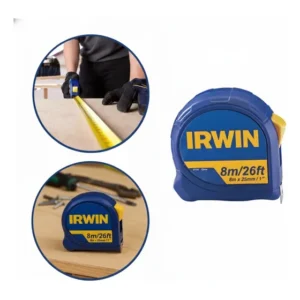 Trena 8 Metros X 25mm Com Trava Resistente Irwin