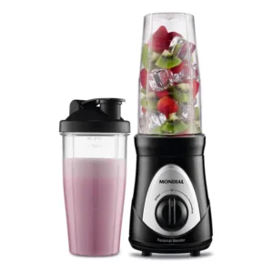 Personal Blender, Mondial, Preto/prata, 300W DG-01