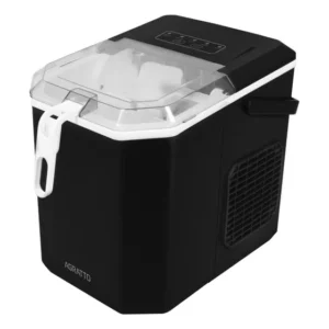 Máquina De Gelo Cubos Agratto 12kg Portatil Preta 127/220