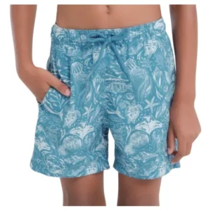 Bermuda Infantil Mash Short Praia Dryfast Conchas Menino