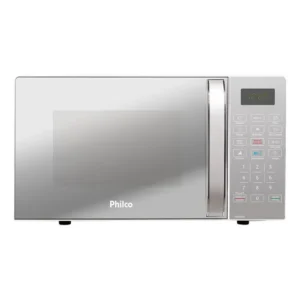 Micro-ondas Philco PMO23EB Limpa Fácil 20L Potência de 1100W Cor Branco