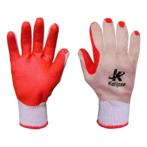 Luva Em Algodão E Latex Redgrip Vermelho Kalipso