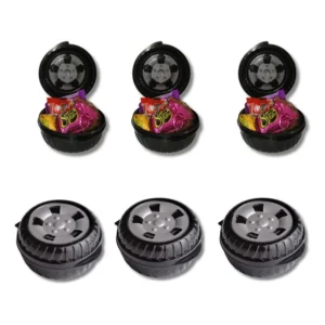 Kit 15 Unidades Pote Roda Carro Disney Festa Aniversário