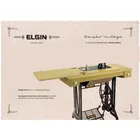 Móvel Completo Elgin Pedal Para Máquina De Costura Pretinha Marfim Máquina De Costura Não Acompanha - Imagem 5
