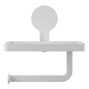 Papeleira De Parede Com Adesivo Astra Branco Resistente