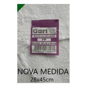 100 Peças Pano De Chão Saco Duplo Extra Alvejado 30x50cm Cor Branco