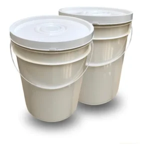 Balde Para Descarte Insumos - 2 Pçs Cor Branco