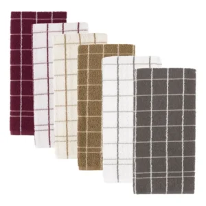 Panos De Prato Atoalhado Teka Premium Chef Kit 06 Peças