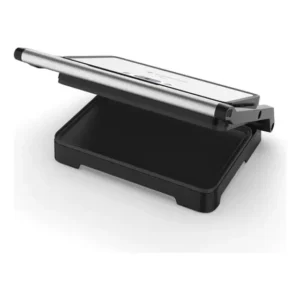 Sanduicheira Cadence Grill misteira tostex Chapa lisa antiaderente Elétrico Click Inox Grl200 com liga e desliga 1200w
