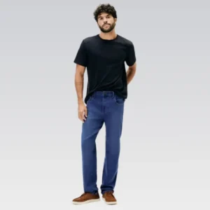Calça Jeans Masculina Reta Soft Touch Hering Conforto Diário