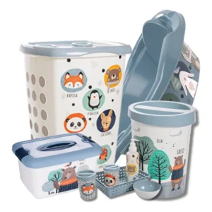 Kit Bichinhos Quarto Infantil Decorado Plasútil 5 Peças