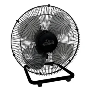 Ventilador De Mesa Premium 50cm 170w Venti Delta Cor da estrutura Preto Cor das pás Natural