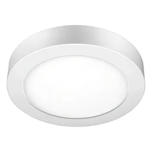 Plafon Led Sobrepor Redondo 18w Luz Branca Fria 1350lm Elgin Cor Branco
