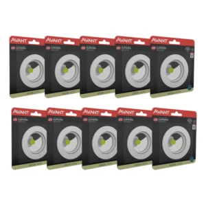 Kit 10 Spot Led Redondo Embutir 4000k 5w Avant Cor Branco Neutro 4000K