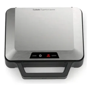 Sanduicheira Inox Multiuso Oster Preto/inox