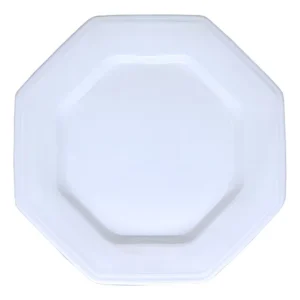 Kit 12 Pratos Rasos Porcelana Schmidt Prisma 28cm Microondas e Lava-Louças